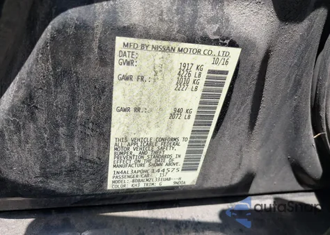 2017 Nissan Altima 2.5 Sv из США, поврежденный, VIN 1N4AL3AP0HC144575